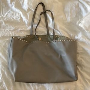 Leather Valentino tote